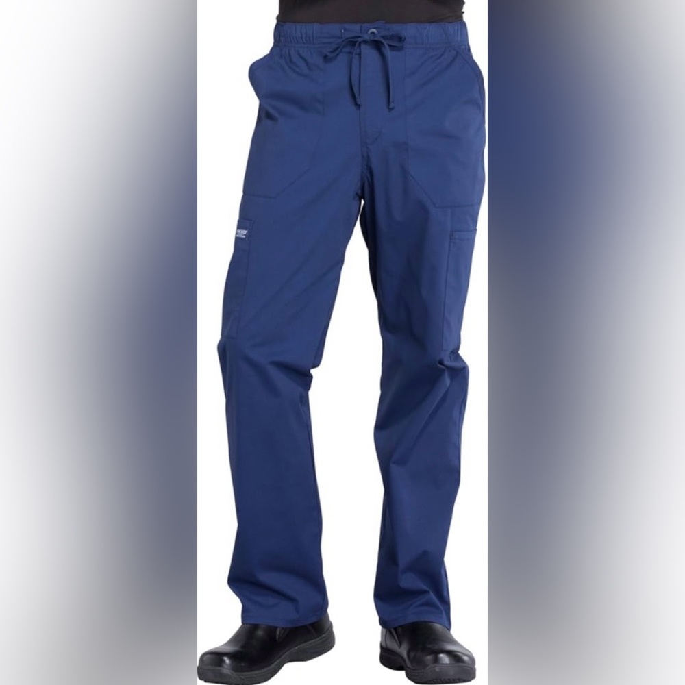 Cherokee Navy Drawstring Track Pants for Women